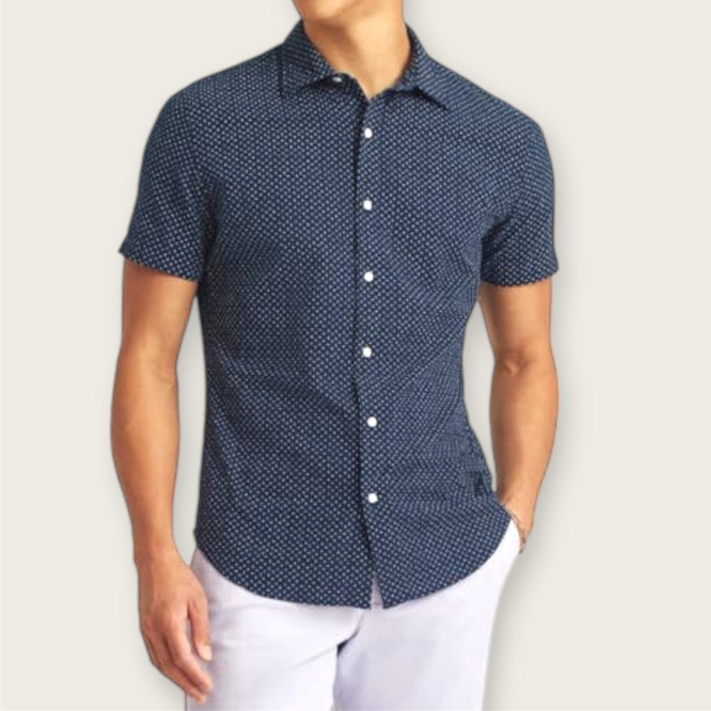 Bonobos | Seersucker Short Sleeve Button Shirt | Slim Stretch | Flower Print